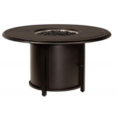 Solid Cast Top 60" Round Counter Height Fire Table