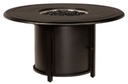 Solid Cast Complete Round Counter Height Fire Table