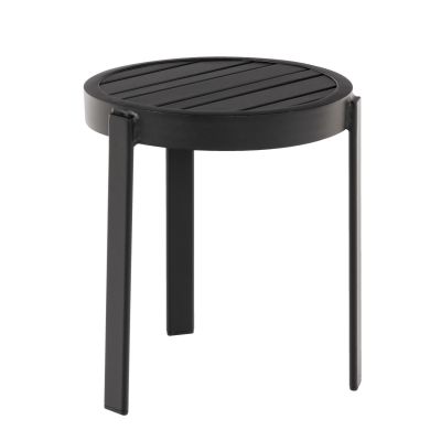 Extruded Aluminum Tri-Slat Stacking End Table