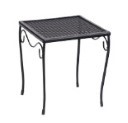 Iron RTA 54” Round Umbrella Table - 8-Spoke with Premium Mesh Top