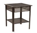 Iron Contract +Plus Mesh 48" Round Umbrella Table