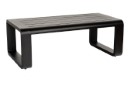 Extruded Aluminum Tri-Slat Stacking End Table