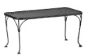 Iron 18" x 36" Rectangular Coffee Table