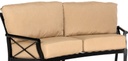 Andover Replacement Cushions - Crescent Love Seat