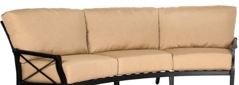 Andover Replacement Cushions - Crescent Love Seat