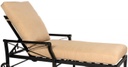 Andover Replacement Cushions - Adjustable Chaise Lounge - Waterfall Cushion