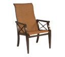 Andover Sling High Back Dining Arm Chair