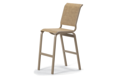 Aruba Sling Bar Height Armless Cafe Chair