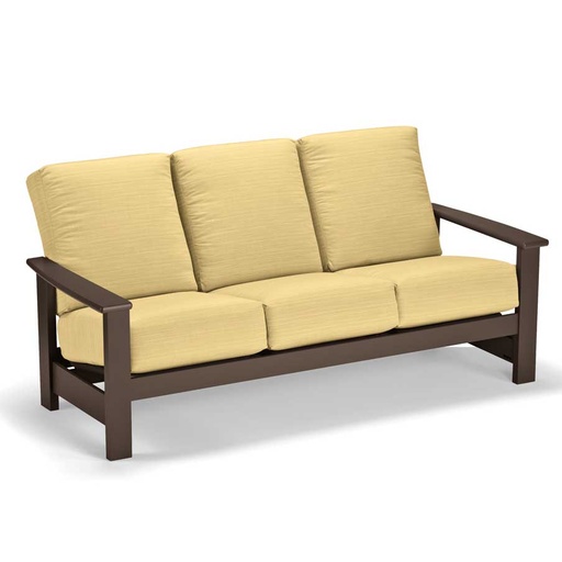 Leeward MGP Cushion Three-Seat Sofa