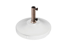 Umbrella Base 24" Round Weighted Base w/ Wheels 120 lbs.