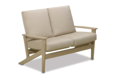 Wexler Cushion Chat Height Two-Seat Loveseat