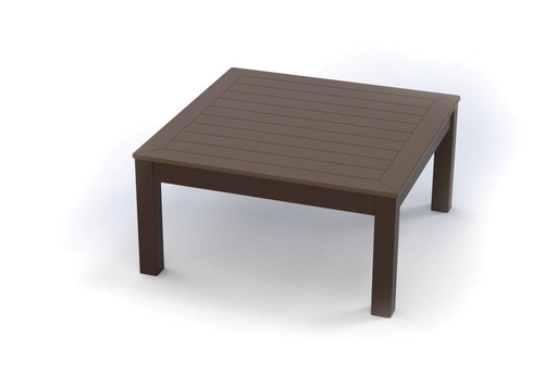 Marine Grade Polymer 28.5" x 28.5" Top Attachable Corner Table