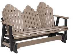 Cozi Back Three Seat Glider With Console