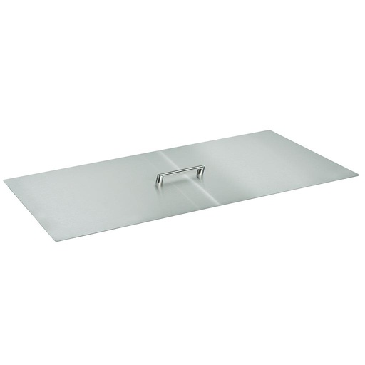 12&quot; x 42&quot; Rectangular Stainless Steel Burner Cover