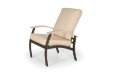 Belle Isle Cushion Arm Chair w/ Polymer Accents
