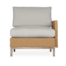 Elements Left Arm Lounge Chair with Loom Arm &amp; Back
