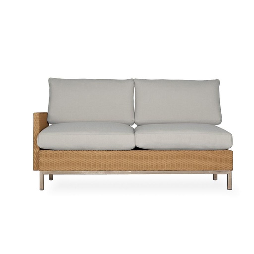 Elements Right Arm Settee with Loom Arm & Back