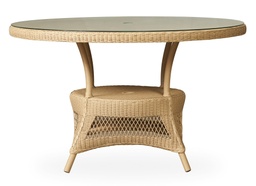 [79048] Universal Loom 49&quot; Round Umbrella Dining Table