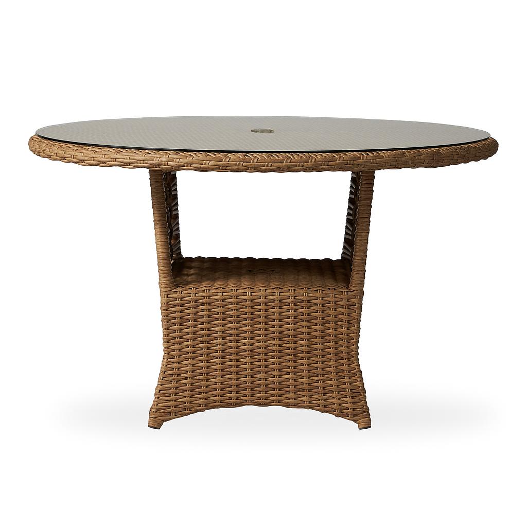 Magnolia 48" Round Umbrella Dining Table