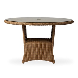 [331048] Magnolia 48&quot; Round Umbrella Dining Table