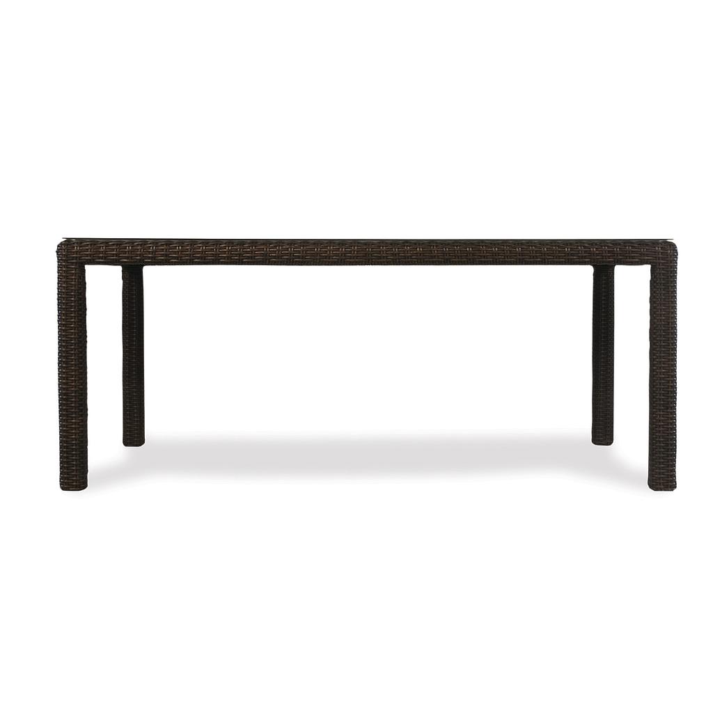 Mesa 72" Rectangular Umbrella Dining Table
