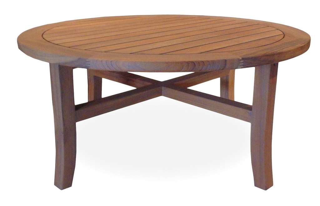 Universal Teak 40" Round Cocktail Table