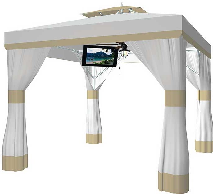 Atlantis Cabana 10' Square