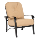 Cortland Cushion High Back Swivel Rocking Dining Arm Chair