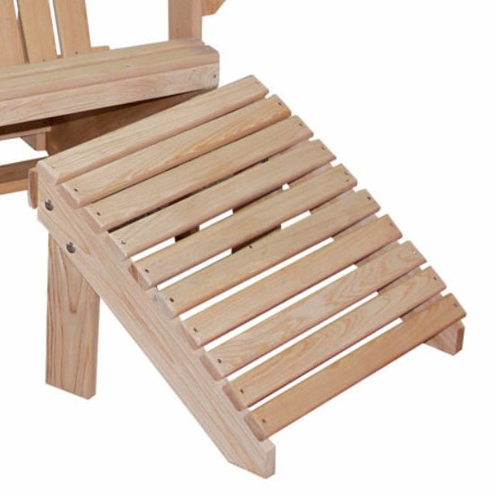 Cypress Adirondack Footrest