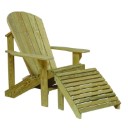 Hershyway Treated Pine Adirondack Chair