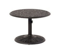 [018670-06] Tuscany 30&quot; Round Umbrella Side Table