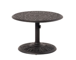 [18670] Tuscany 30&quot; Round Umbrella Side Table