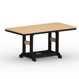 Garden Classic 33&quot; x 66&quot; Rectangular Table Dining Height