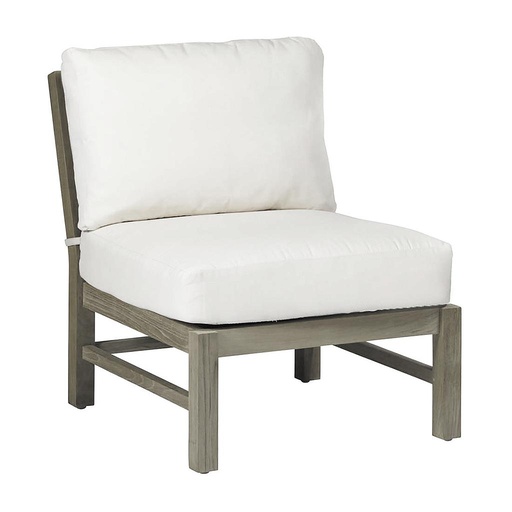 Club Teak Sectional Slipper