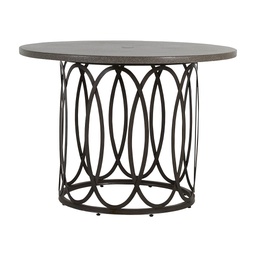 Superstone 42&quot; Round Dining Top &amp; Ella Dining Base
