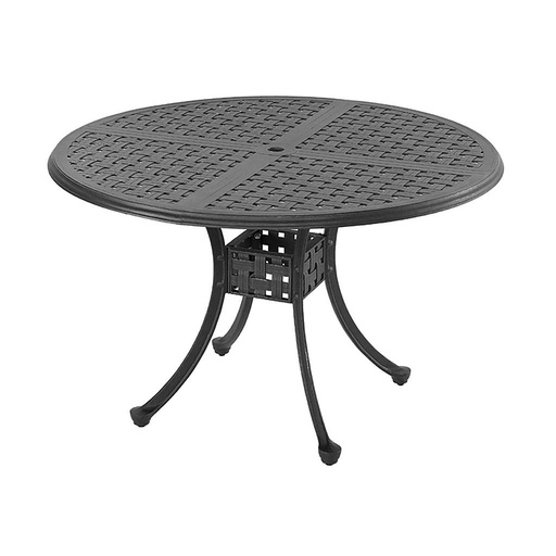 Double Lattice 48" Round Dining Table