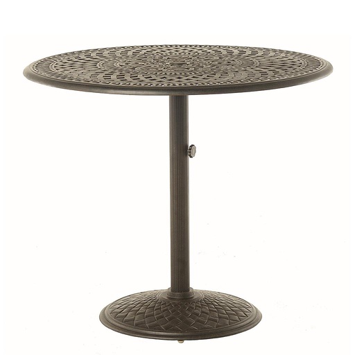 [243045-06] Bella 42" Round Pedestal Counter Table