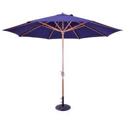 587 -11' Crank Lift Teak Umbrella