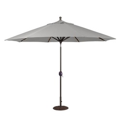 986 - 11' Autotilt Aluminum Umbrella with LED Lights