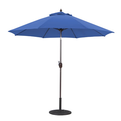 636 - 9' Manual Tilt Aluminum Umbrella