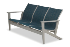 Wexler Sling Chat Height Three-Seat Sofa