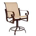 Belden Sling Swivel Bar Stool
