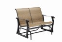 Cortland Sling Love Seat Glider
