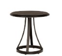 Solid Cast Complete Round End Table