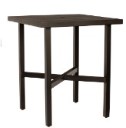 Tri-Slat Top Square Coffee Table