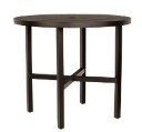 Tri-Slat Complete Round Bar Height Table