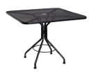 Iron Contract +Plus Mesh 36" Round Bistro Umbrella Table