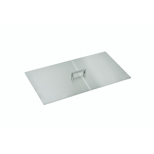 12" x 24" Rectangular Stainless Steel Burner Cover