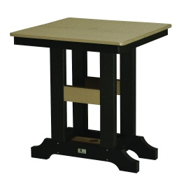 Garden Classic 28&quot; Square Table Bar Height