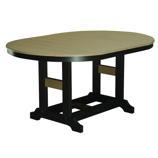 Garden Classic 44" x 64" Oblong Table Bar Height